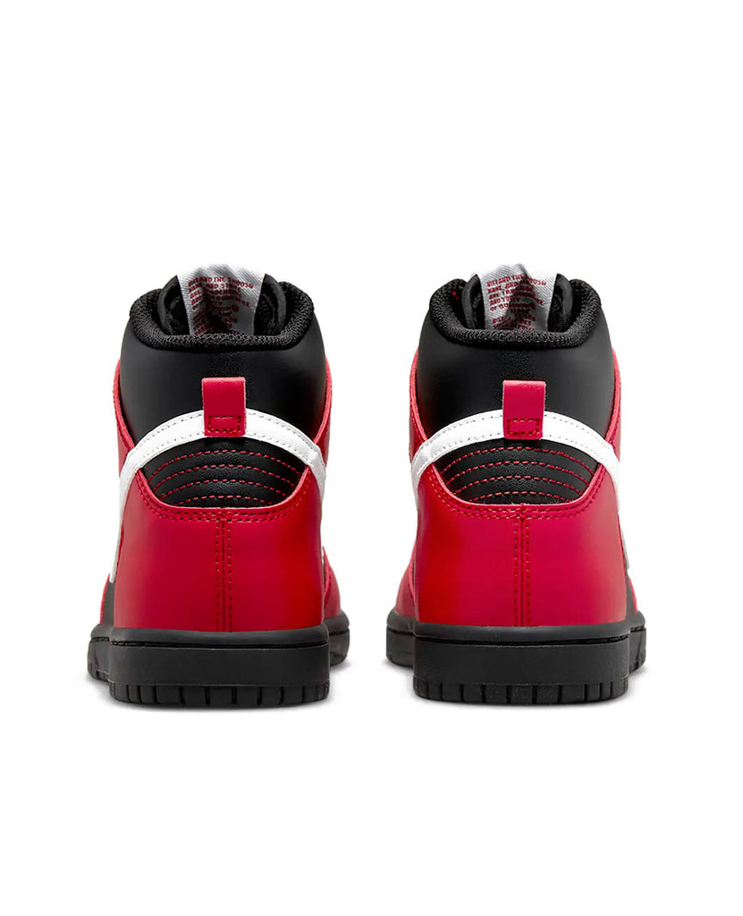 Dunk High (PS) Black  Red data-zoom-image=