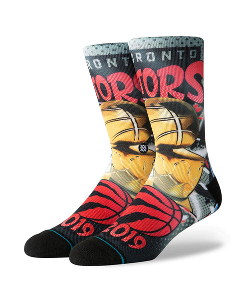 Toronto Raptors 2019 NBA Championships Grey Stance Bricks and