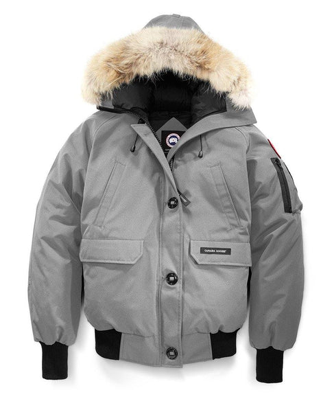 Shop Chilliwack Bomber Moonstone Grey Womens Canada Goose