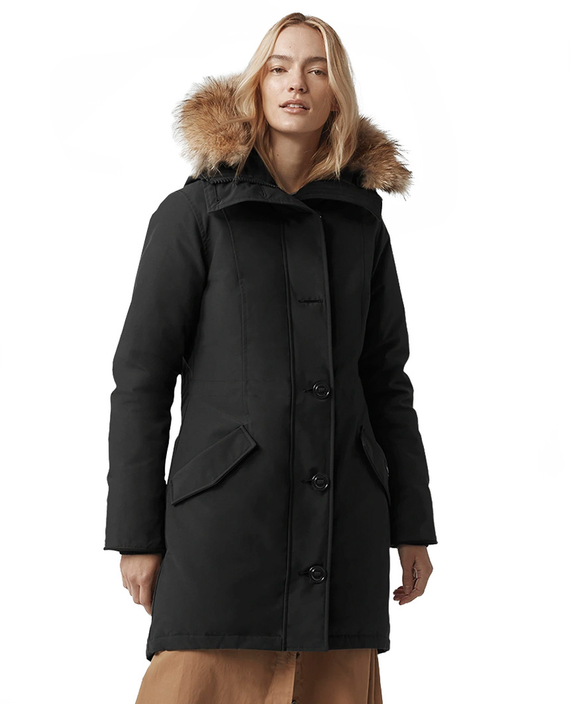 Rossclair Parka Heritage Black Womens data-zoom-image=