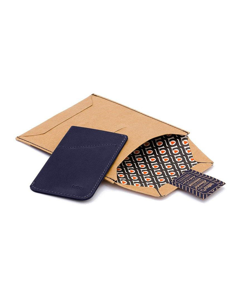 Card Sleeve Wallet Navy data-zoom-image=