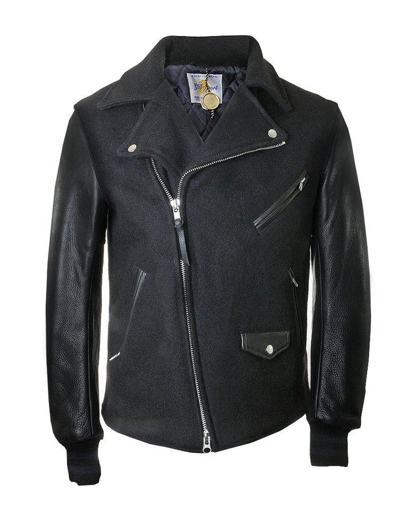 Contemporary Moto Black Jacket data-zoom-image=