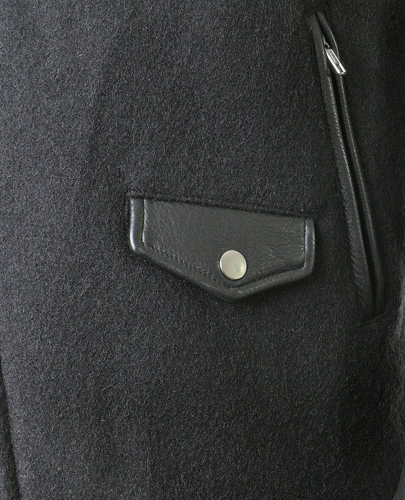 Contemporary Moto Black Jacket data-zoom-image=