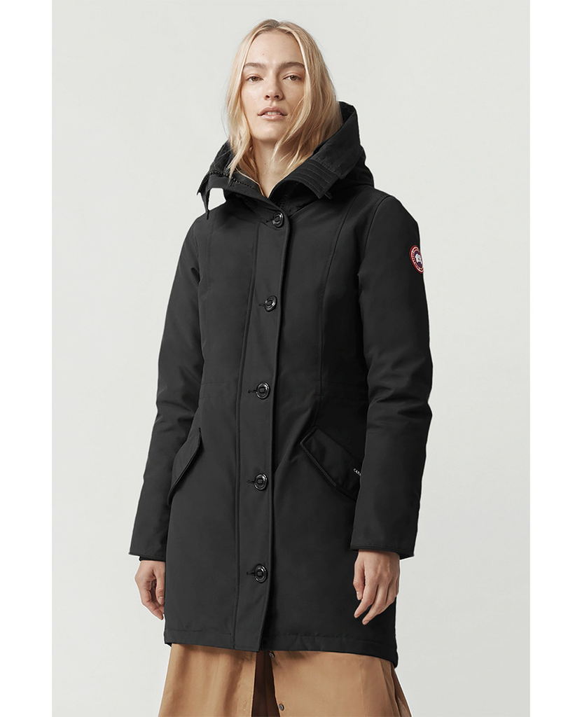 Rossclair Parka Heritage Black Womens data-zoom-image=