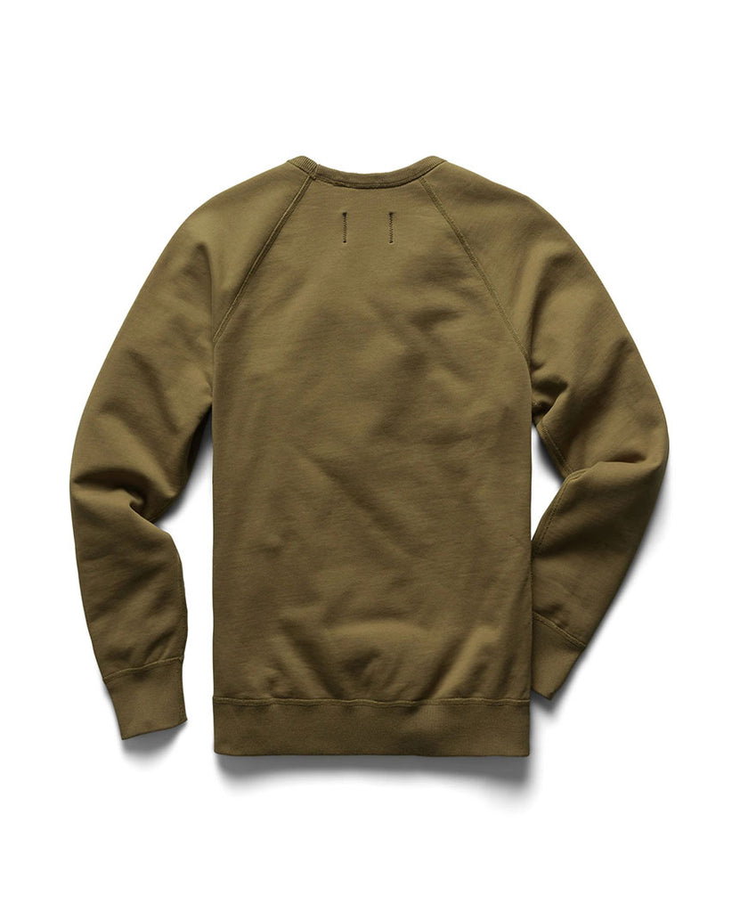 Midweight Terry Crewneck Moss data-zoom-image=
