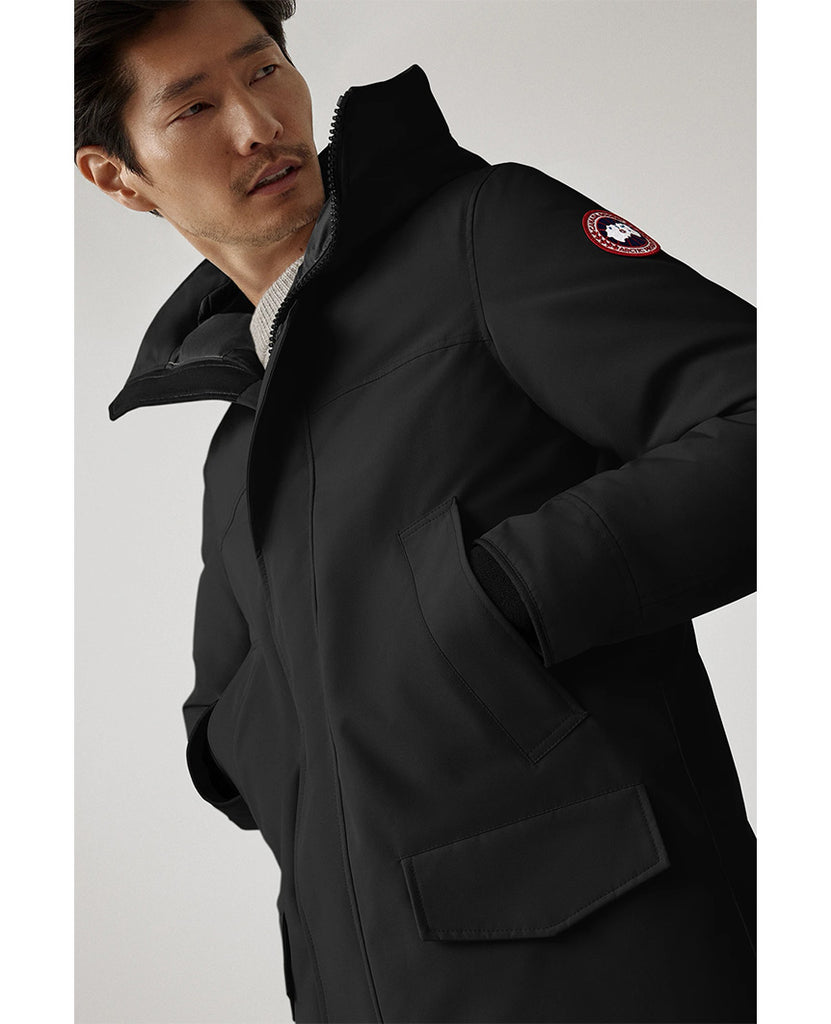 Langford Parka Mens Black data-zoom-image=