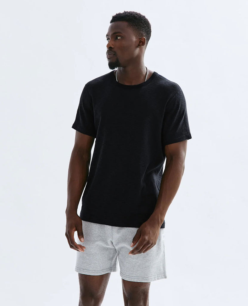 1X1 Slub T-Shirt Black data-zoom-image=