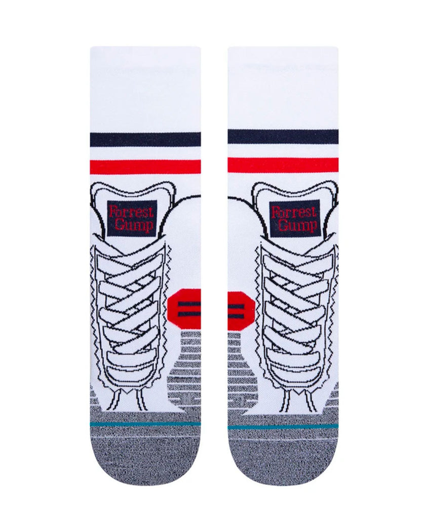 Run Forrest Run White Crew Unisex data-zoom-image=