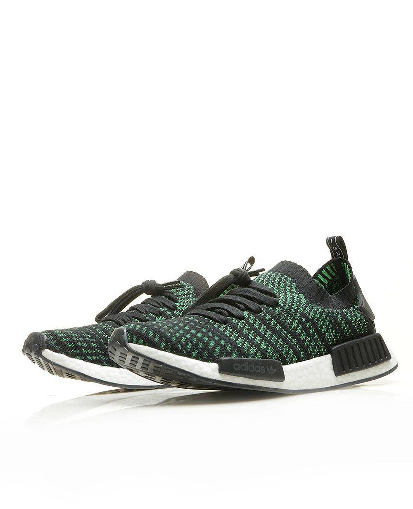 NMD_R1 STLT Primeknit Core Black / Noble Green / Bold Green data-zoom-image=
