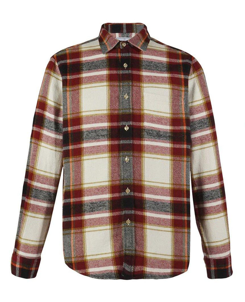 Burgundi Check Shirt data-zoom-image=