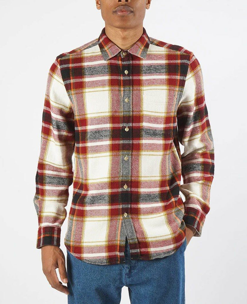 Burgundi Check Shirt data-zoom-image=