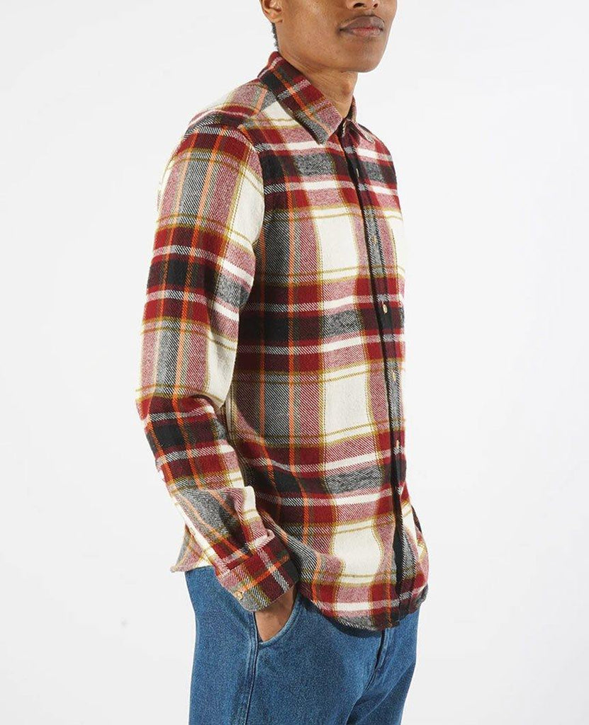 Burgundi Check Shirt data-zoom-image=