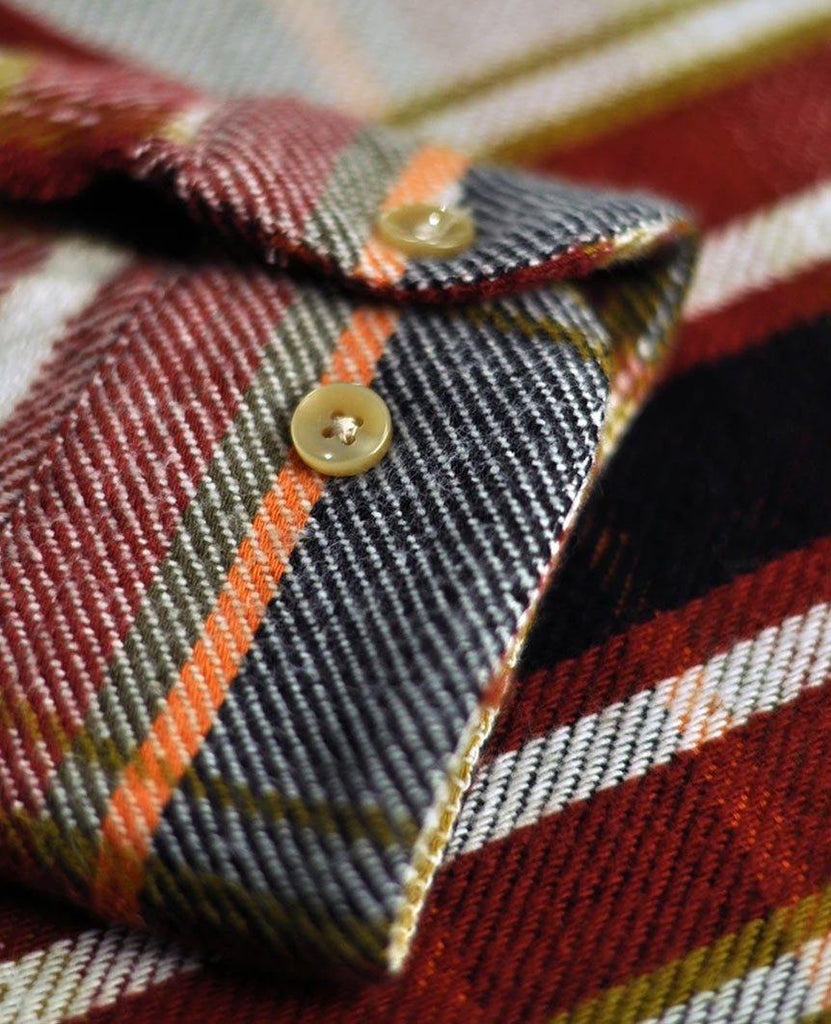 Burgundi Check Shirt data-zoom-image=