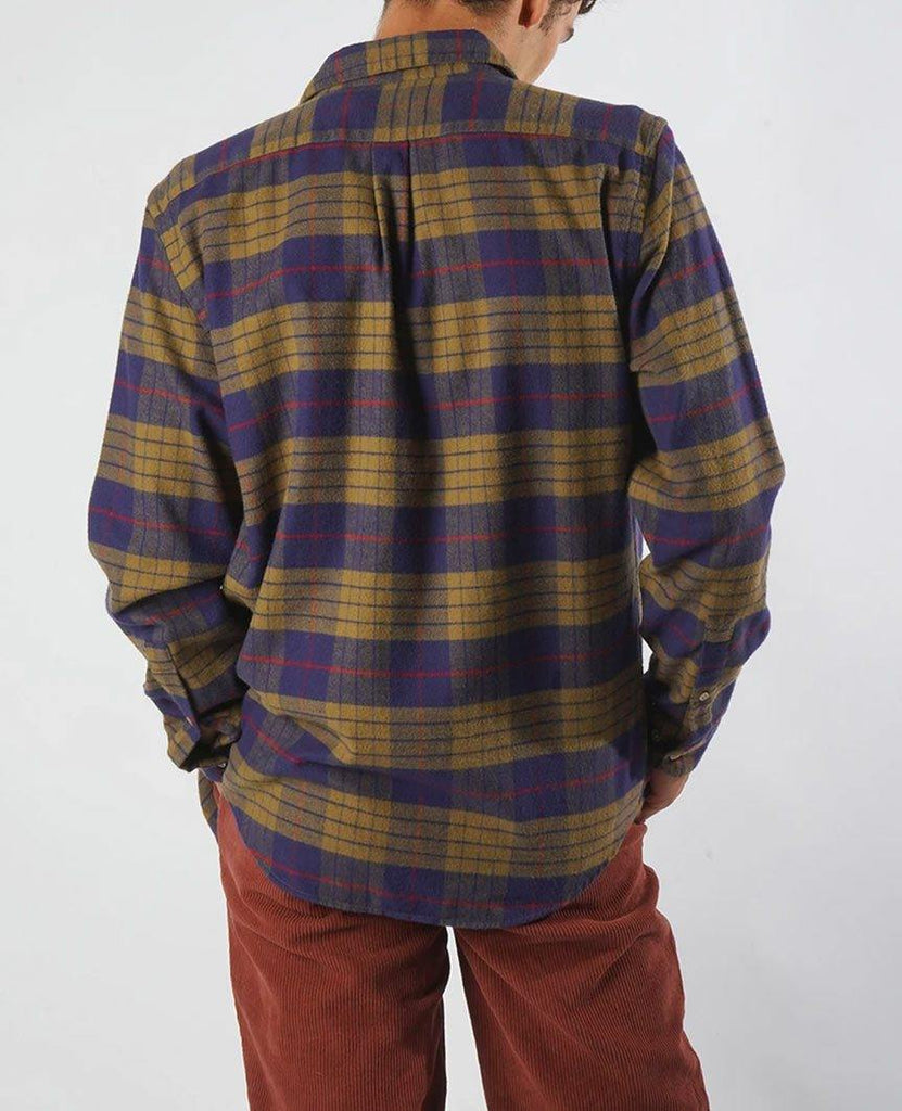 Lift Green Navy Check Shirt data-zoom-image=