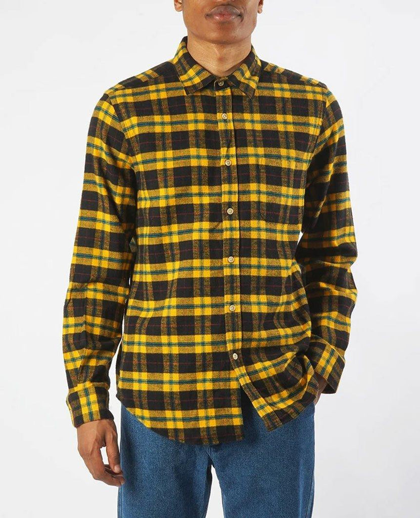 Lean Yellow Check Shirt data-zoom-image=
