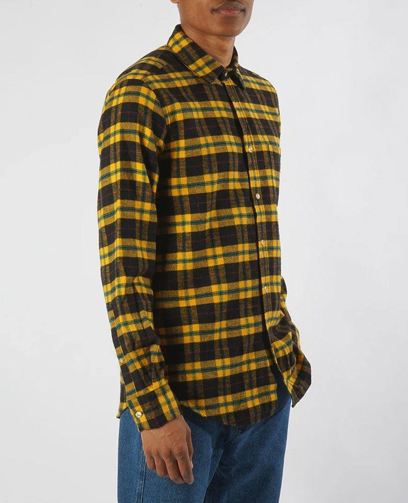 Lean Yellow Check Shirt data-zoom-image=