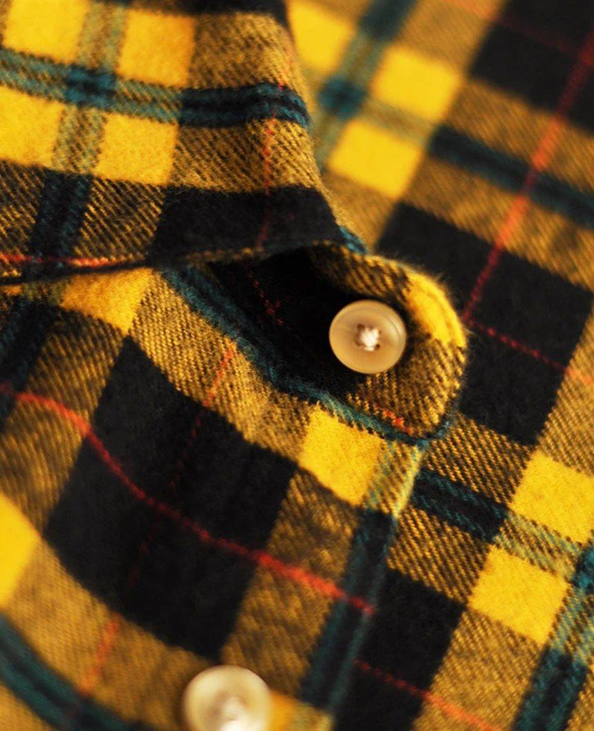 Lean Yellow Check Shirt data-zoom-image=