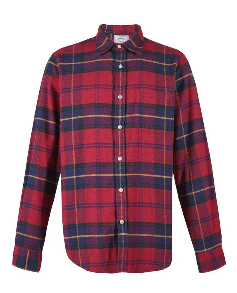 Stage Pink Check Shirt data-zoom-image=