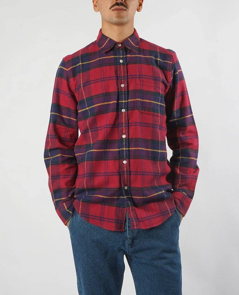 Stage Pink Check Shirt data-zoom-image=