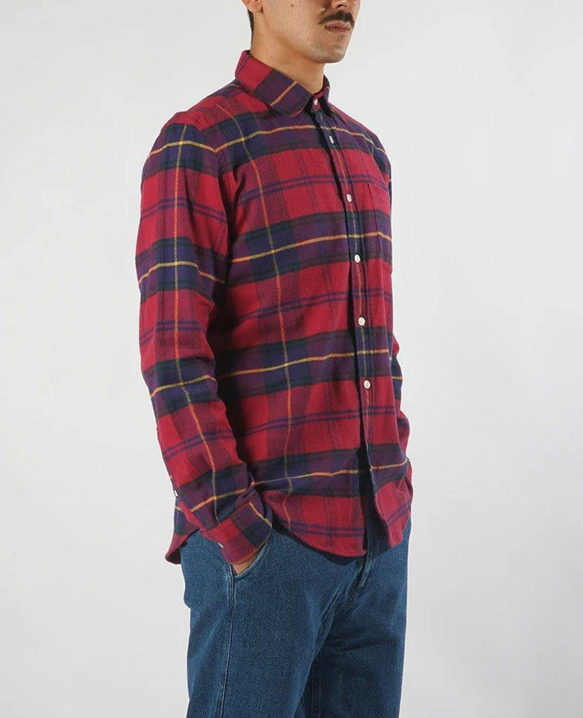 Stage Pink Check Shirt data-zoom-image=