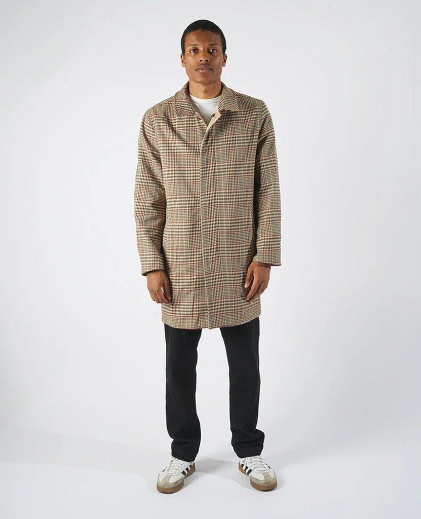 Gabardine Reversible Tan Jacket data-zoom-image=