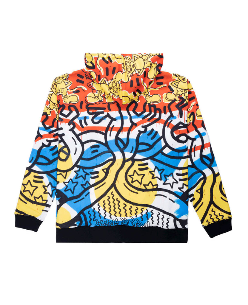 Hands by Mickey Pullover Hoodie All Over Print data-zoom-image=