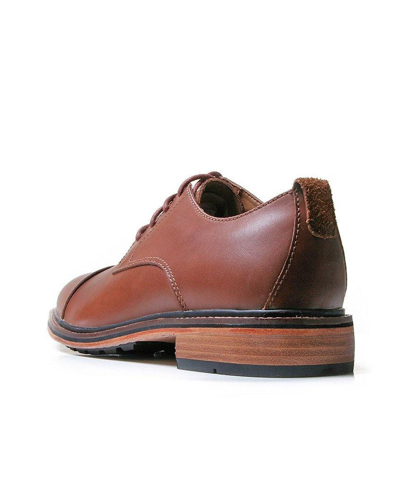 Bostonian Costigan Cap WP Dark Tan Leather data-zoom-image=