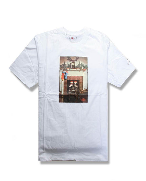 Mike AIR Tee White