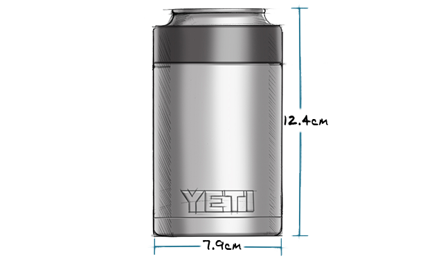 Rambler 355 ml / 12 oz Colster Black data-zoom-image=
