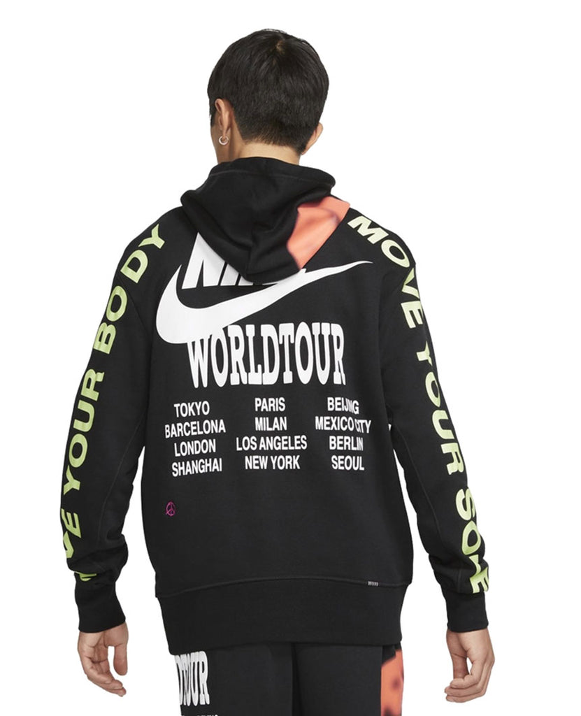 Sportswear Pullover French Terry Hoodie Black data-zoom-image=