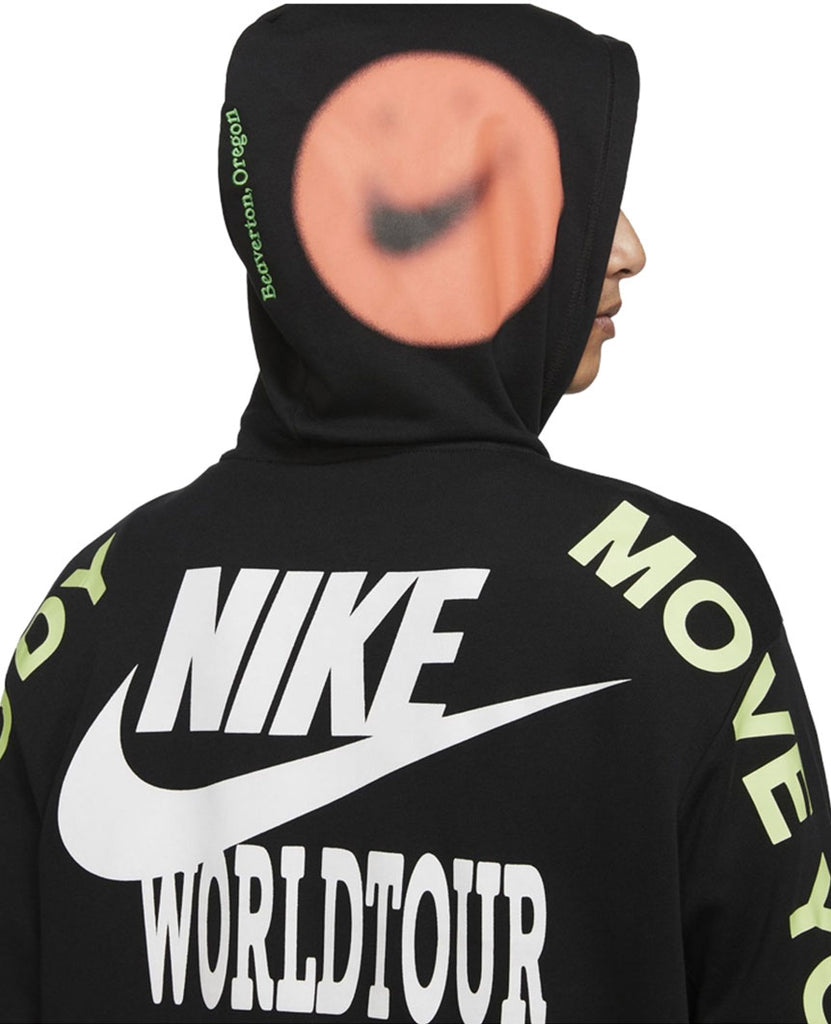 Sportswear Pullover French Terry Hoodie Black data-zoom-image=