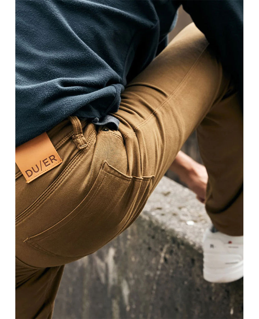 No Sweat Pant Slim Tobacco data-zoom-image=