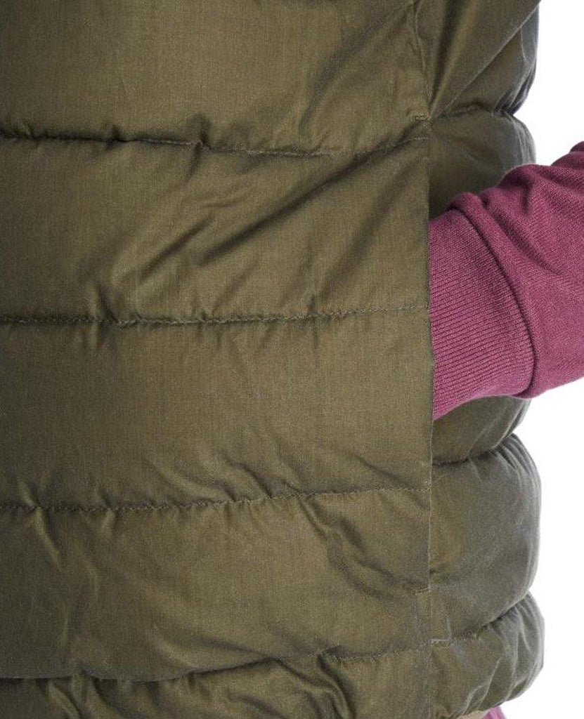 Rugby Scrum Gilet Archive Olive data-zoom-image=