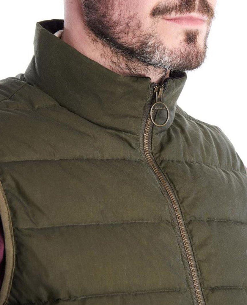 Rugby Scrum Gilet Archive Olive data-zoom-image=
