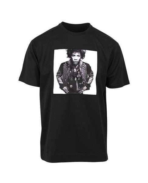 Jimi Hendrix Gered Mankowitz B&W T-Shirt Black | Limitato | Bricks