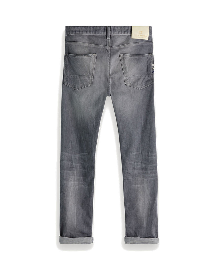 Ralston Stone And Sand Regular Slim Fit Cement data-zoom-image=