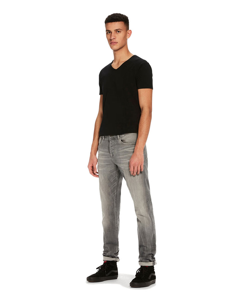Ralston Stone And Sand Regular Slim Fit Cement data-zoom-image=