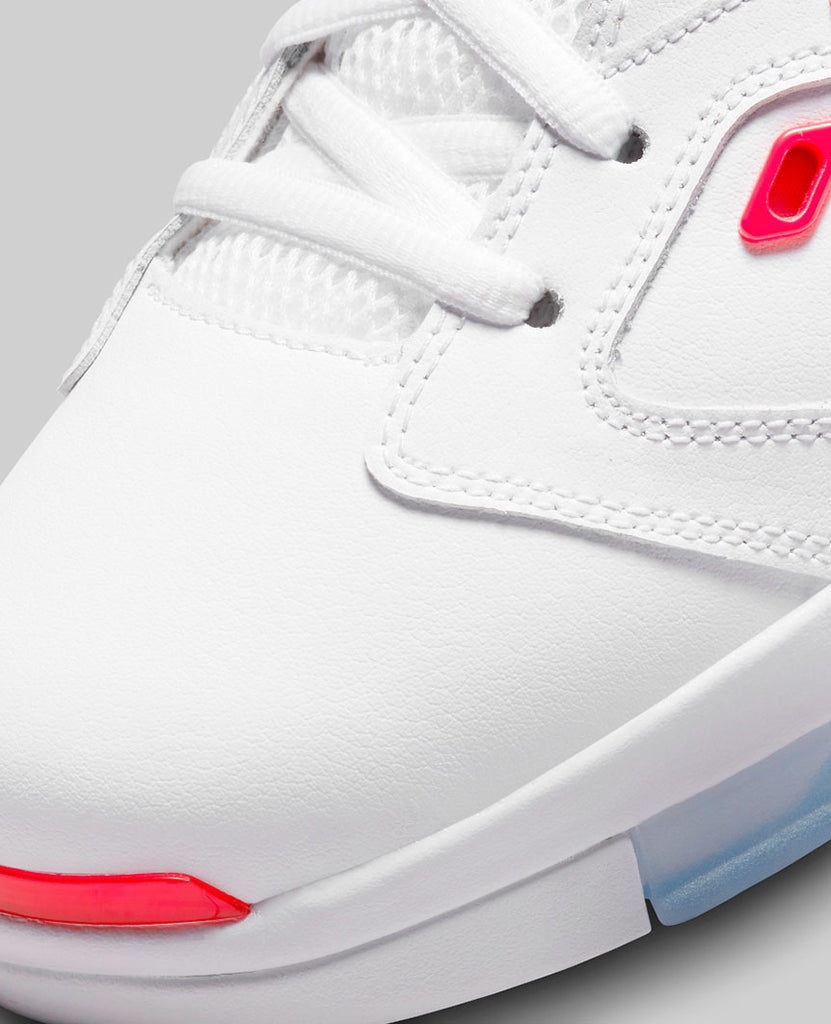 Air Jordan 6-17-23 "Fire Red" White GS data-zoom-image=