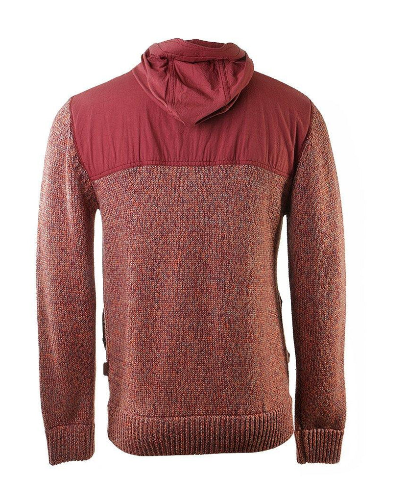 Hooded Cardigan Orange data-zoom-image=