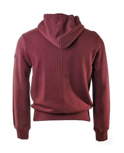 Zip Through Hoody Burgundy data-zoom-image=