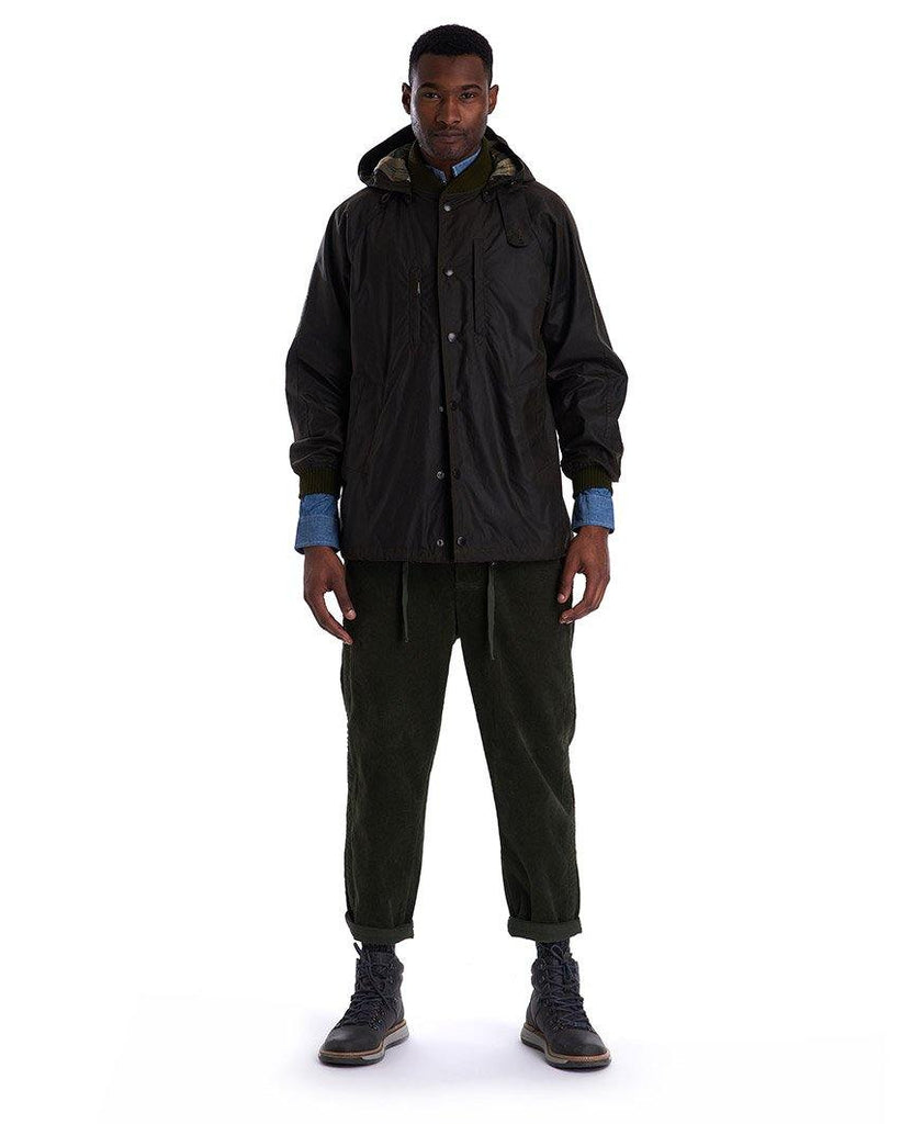 Barbour x Engineered Garments Ground Wax Olive data-zoom-image=