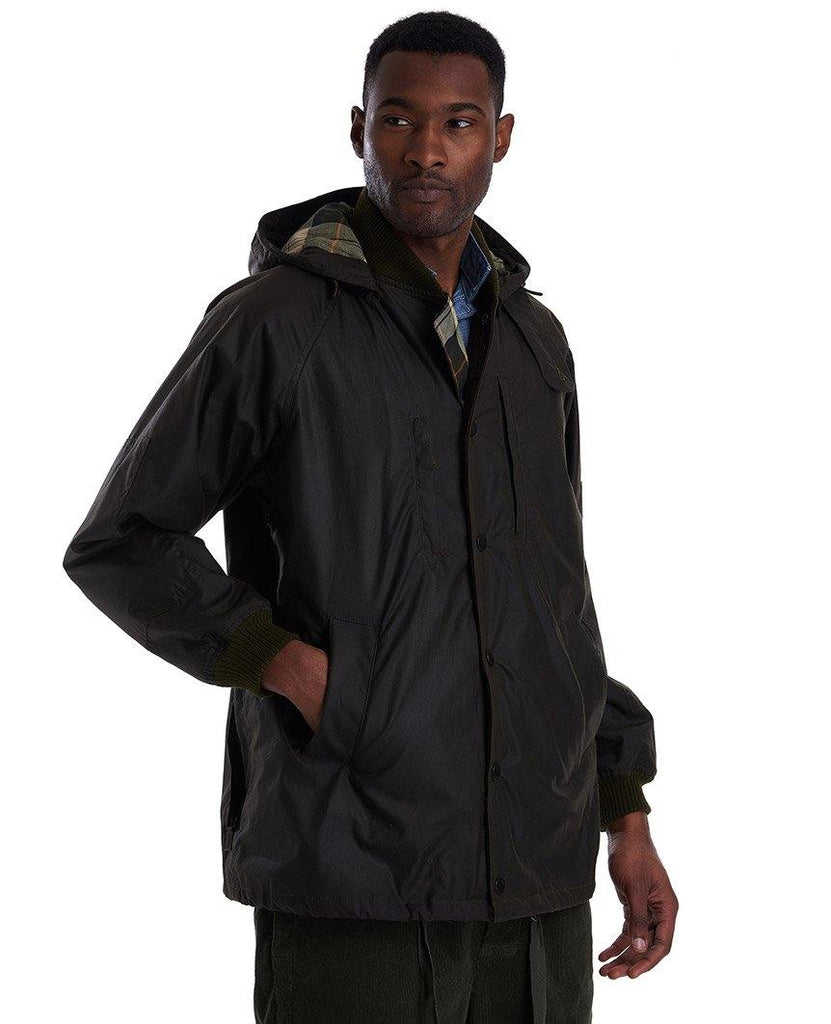 Barbour x Engineered Garments Ground Wax Olive data-zoom-image=