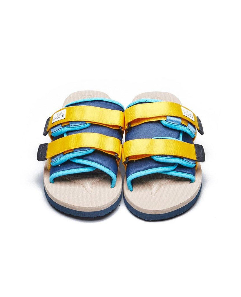 MOTO-CAB Sandals Navy Tan data-zoom-image=