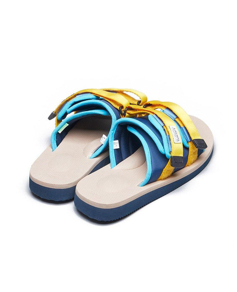 MOTO-CAB Sandals Navy Tan data-zoom-image=