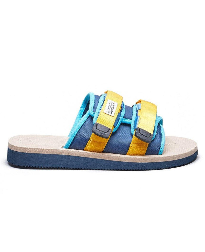 MOTO-CAB Sandals Navy Tan data-zoom-image=