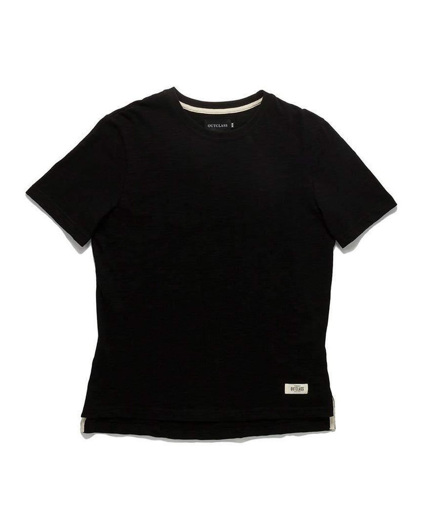 Black Slub S/S T-Shirt data-zoom-image=