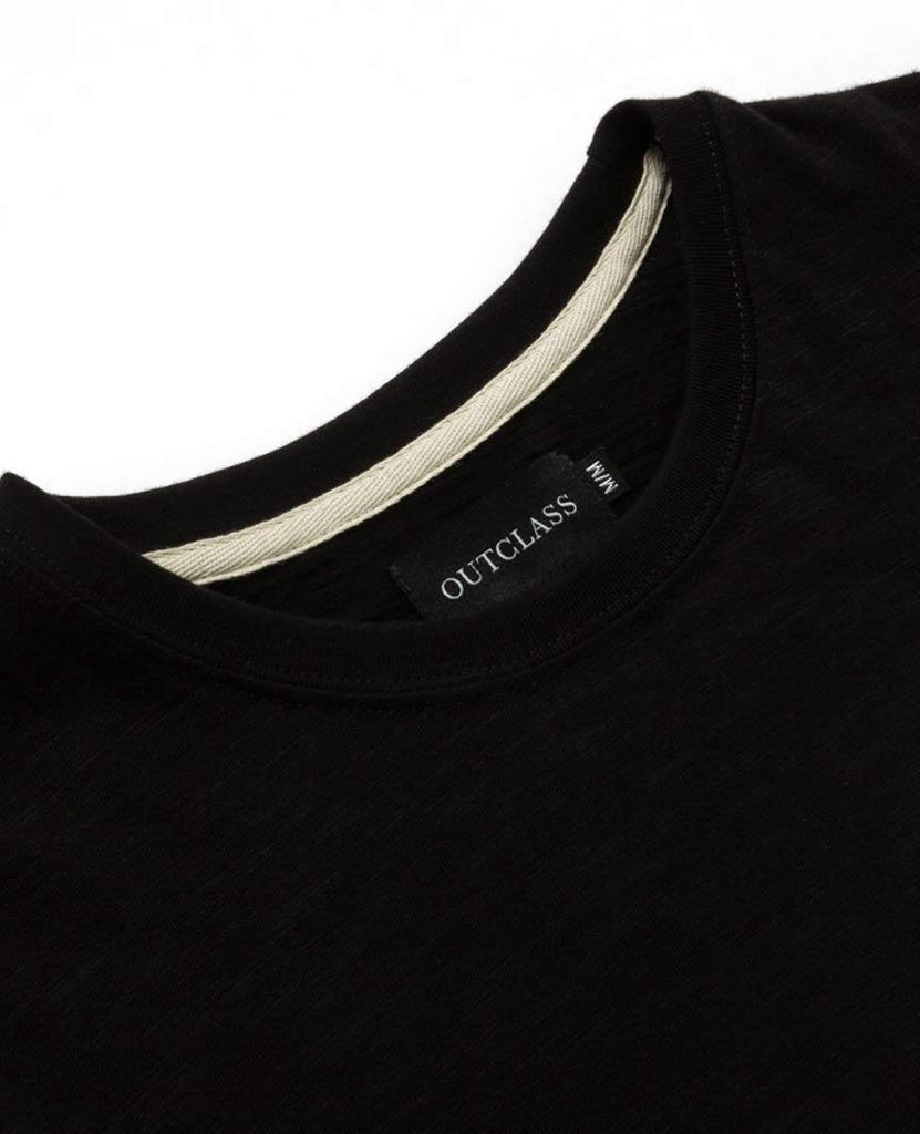 Black Slub S/S T-Shirt data-zoom-image=