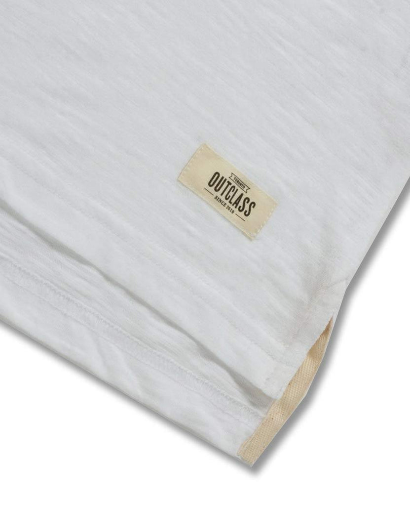White Slub S/S T-Shirt data-zoom-image=