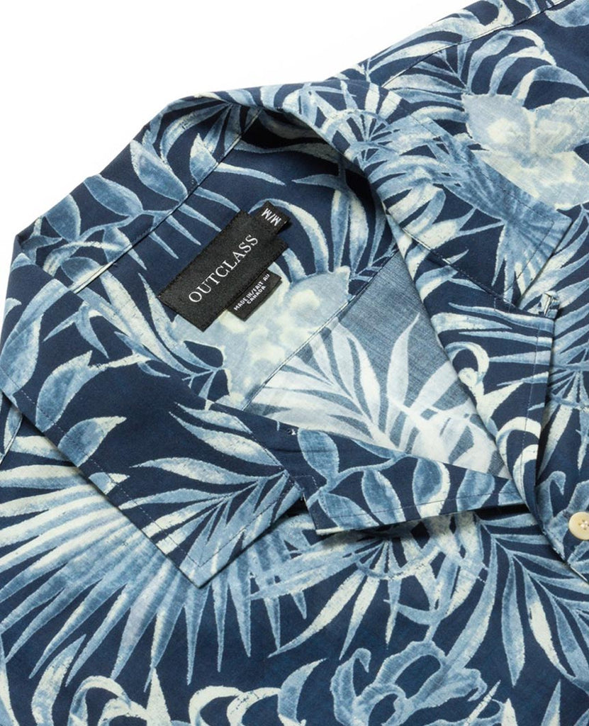 Tropical Havana S/S Shirt Navy data-zoom-image=