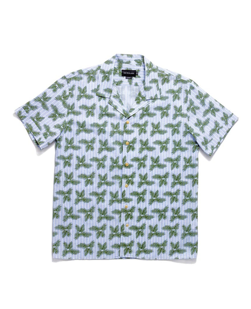 Ivy Fern Leaf Havana S/S Shirt data-zoom-image=